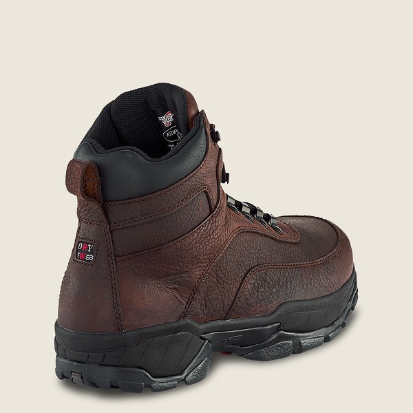 Red Wing Hiking Bot Erkek - Truhiker - 6-Inch Waterproof Soft Toe - Koyu Kahverengi - 85INGRVAF